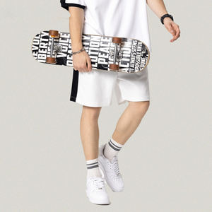 Shorts de basket-ball personnalisés pour hommes avec logo personnalisé Shorts de couleur contrastée personnalisables Shorts en tricot gaufré 320 g/m² - Product Image 2