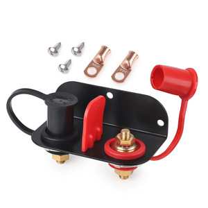 บล็อกขั้วแบตเตอรี่ Cnspeed 250A 12V M10 สตัด สำหรับยานยนต์ SUV UTV ATV รถยนต์ รถบรรทุก เรือ เครื่องตัดหญ้า รถแทรกเตอร์ - Product Image 3