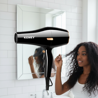 Kemei Fabrik 2-Gang EU-Stecker Qualitäts-Haartrockner Kemey Km-9834 1300W Hochleistungs-Heiß-Kalt-Einstellung Haarföhn Professioneller Salon