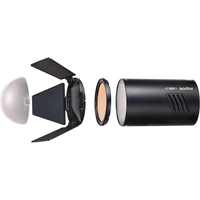 Godox AD100 Pro 100Ws 2,4G TTL fotografía Flash estroboscópico 1/8000 HSS bolsillo Flash luz con batería de litio de 2600mAh