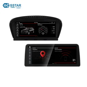 Android araba multimedya DVD OYNATICI BMW 5 / 3 serisi E60 E61 E63 E64 E90 E91 E92 araba radyo GPS carPlay navigasyon