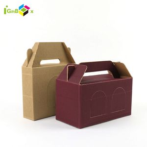 Hộp Đóng Gói Các Tông Sóng In Theo Yêu Cầu Thùng Carton Di Động Dùng Cho Rượu Vang - Product Image 5