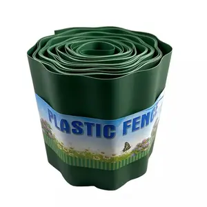 High Quality Durable Movable Outdoor Plastic Lawn Edging Border Fences Garden Fence Belt