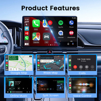 Boîte CarPlay intelligente sans fil Carlinkit pour diffusion vidéo et musique, Wifi6, CarPlay Ai Box, Android Auto, adaptateur USB Type C Car Play, Appl