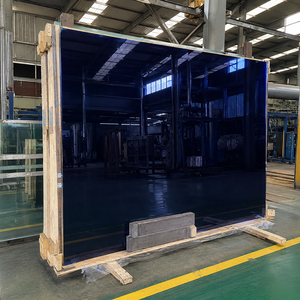 Fenêtres en verre flotté bleu foncé pour la décoration de la <span class=keywords><strong>maison</strong></span>, <span class=keywords><strong>prix</strong></span> des feuilles de verre <span class=keywords><strong>teinté</strong></span> - Product Image 1