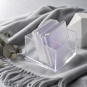 Heißer Verkauf Hochwertige Modische <span class=keywords><strong>Rhett</strong></span> Marke 3x4" Sammelkarten 35PT Kartenhalter Klare PVC-Box Anpassbares Logo Anpassbare Größe - Product Image 2