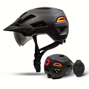 Casco de Ciclismo con Certificación CE y Luz LED Recargable, Lente Magnética, Casco de Ciclismo MTB para Hombres, Mujeres y Adultos - Product Image 2