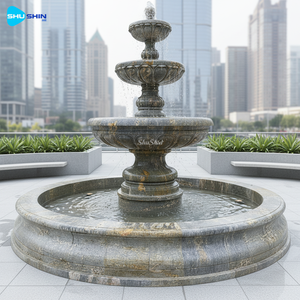 Fontaine <span class=keywords><strong>en</strong></span> granit personnalisée, pierre naturelle, solide, sculptée à la main, luxueuse, classique, <span class=keywords><strong>jardin</strong></span> extérieur, haute qualité - Product Image 2