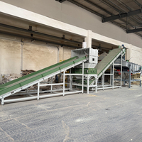 Ligne de broyeurs à double arbre de petite taille pour le recyclage des déchets électroniques |   Installation complète pour la récupération de câbles et de circuits imprimés