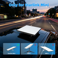 Support magnétique Starlink Mini avec plaque métallique et base de support, étui Starlink, Starlink Mini en promotion, haute qualité