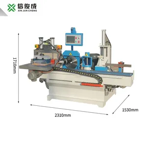 Semi Auto Finger Joint Press Machine Max Key CHANSON Nigeria Power Furniture Pump Technical Binding Air Sales Hydraulic Video