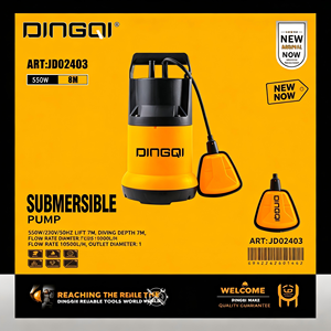<span class=keywords><strong>Pompe</strong></span> à eau submersible DINGQI à moteur tout cuivre avec interrupteur à flotteur <span class=keywords><strong>automatique</strong></span>, <span class=keywords><strong>pompe</strong></span> de puisard portable pour drainage de sous-sol, piscine et jardin - Product Image 1