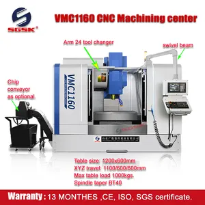 CE 밀링 머신 fresadora cnc 5 ejes cnc 밀링 머신 vmc650
