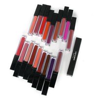 Faites votre propre marque de distributeur Rouge à lèvres liquide mat Rouge à lèvres imperméable végétalien personnalisé