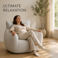 Canapé simple moderne compressé en tissu respirant, fauteuil paresseux pour salon et chambre à coucher