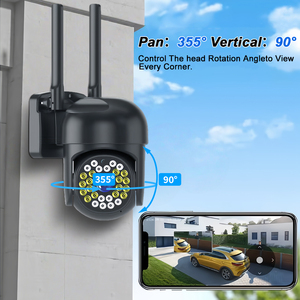 Caméra <span class=keywords><strong>IP</strong></span> CCTV sans fil 1080P PTZ WiFi avec vision nocturne, stockage sur le cloud et carte SD, application <span class=keywords><strong>YI</strong></span> IoT à distance pour système de sécurité domestique - Product Image 2