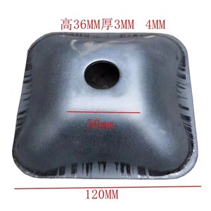 Support de fixation robuste en acier pour étagère, 120 mm - Product Image 1