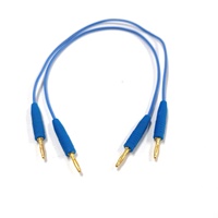 Câble d'alimentation DC avec fiche banane 2 mm, gaine en silicone 0,5 mm², rallonge d'alimentation DC avec connecteur banane 2 mm pour laboratoire