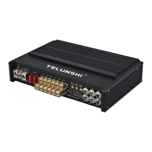 Amplificateur de <span class=keywords><strong>voiture</strong></span> 6 <span class=keywords><strong>canaux</strong></span> haute puissance, faible bruit, voix claire, pleine gamme, mise à niveau audiophile, amplificateur audio auto multicanal - Product Image 1