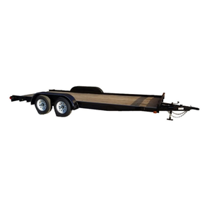 Remorque américaine à plat en bois pour équipement de pont Capacité de charge de 7000lb Remorques de ferme Remorques de voiture à freinage électrique OEM ODM - Product Image 2