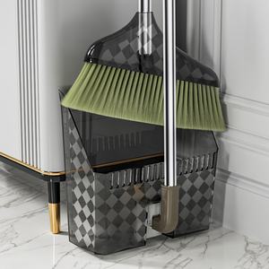 <span class=keywords><strong>Balai</strong></span> ménager <span class=keywords><strong>pliable</strong></span> et pelle à poussière ensemble antiadhésif cheveux balayage artefact pelle à poussière pelle à ordures pour l'utilisation de vadrouille - Product Image 1