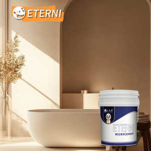 ETERNI อะคริลิค-ลาเท็กซ์ พรีเมียม ไมโครซีเมนต์ ลิควิดโค้ทติ้ง สีตามสั่ง ทนทานสูง ใช้แปรงทา สำหรับตกแต่งภายใน - Product Image 1