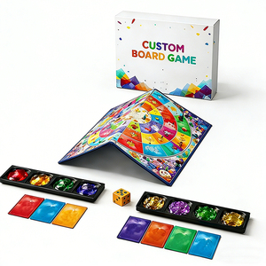 Professional OEM Board Game Factory Custom Card Game Printing Full Set Components Portable Gift <b>Box</b> Packaging Solution - Product Image 2