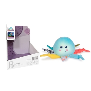Peluche pour bébé, <span class=keywords><strong>pieuvre</strong></span> pour la décoration de la chambre d'enfant, projecteur de lumière nocturne - Product Image 1