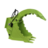 Service OEM : Godet à pince hydraulique pour excavatrice, prix usine
