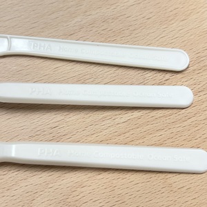 Logo tùy chỉnh pha dao kéo dùng một lần pha dao muỗng nĩa sinh thái thân thiện dùng một lần dao kéo - Product Image 5