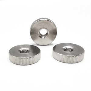 Stainless Steel Thumb Nuts Round Head 10mm Grade 8.8 Nickel Plated Standard <b>Fasteners</b> - Product Image 3