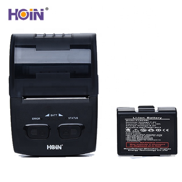 58 mm Mini Portable Thermal Printer 2 Inch Mobile Printer with Free Driver and Sdk