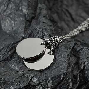 Collar con colgante de perro <span class=keywords><strong>para</strong></span> mujer, joyería pequeña personalizada de acero inoxidable, a la moda - Product Image 6