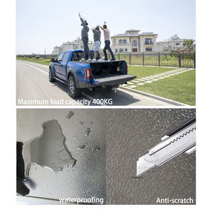 Kuangyun Massief Aluminium Vrachtwagenbed Drievoudige Pick-Up Drie Opvouwbare Tonneau Harde Drievoudige Hoes Voor Toendra - Product Image 4