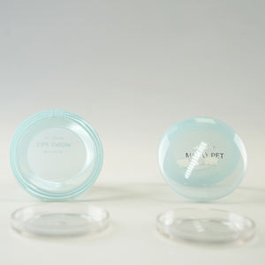 <span class=keywords><strong>Palette</strong></span> di ombretti verde rotonda in plastica 10g vuota Lucency per il trucco <span class=keywords><strong>Palette</strong></span> di ombretti - Product Image 3