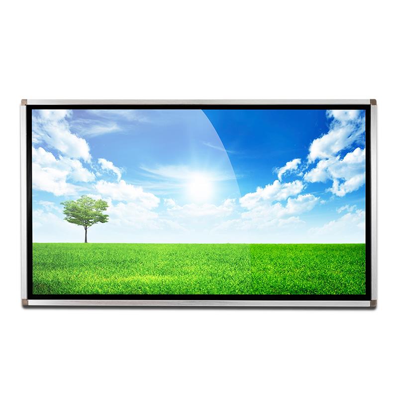 43 дюймовый ультра тонкий потолочный двухсторонний экран цифровой рекламное табло с ЖК-дисплеем