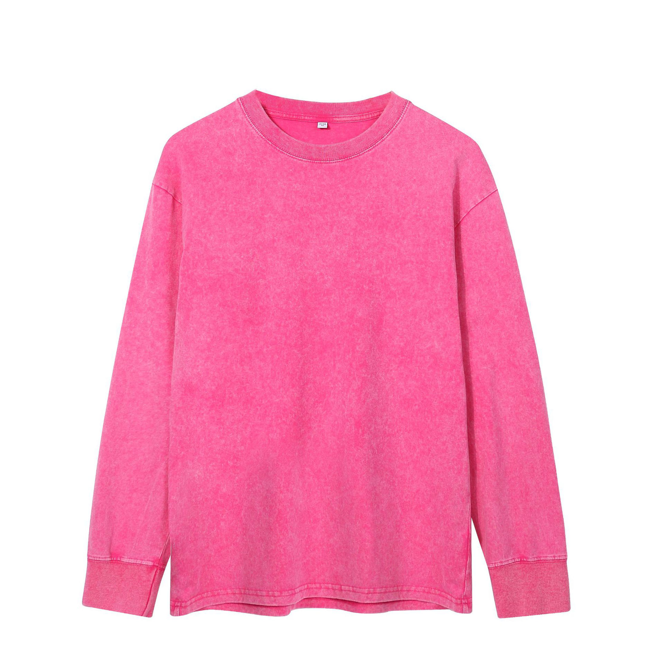 cotton t shirt-rose red