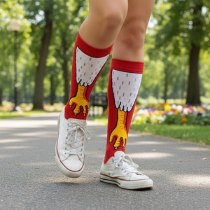 Calcetines de Tobillo Unisex Red Eagle con Patrón Transpirable para el Pie, Calcetines Unisex Cómodos para Uso Diario - Product Image 5