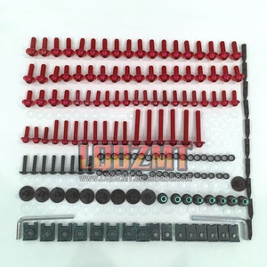 Kit completo de tornillos de carenado de 268PS para <span class=keywords><strong>KAWASAKI</strong></span> NINJA <span class=keywords><strong>ZX</strong></span> 10R <span class=keywords><strong>10</strong></span> <span class=keywords><strong>R</strong></span> CC ZX10R 08 09 <span class=keywords><strong>10</strong></span> 2008 2009 <span class=keywords><strong>2010</strong></span> tornillos de cuerpo tuercas - Product Image 1