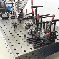 TKweld D16 D28 Système de soudage 3D 2D Nouveau gabarit de plate-forme de soudage 1000*1000*200mm avec table rotative et nitruration plasma
