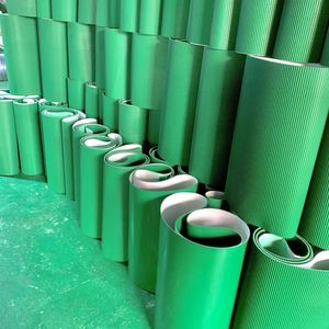 Banda <span class=keywords><strong>Transportadora</strong></span> <span class=keywords><strong>de</strong></span> PVC en Rollo, Material <span class=keywords><strong>de</strong></span> Goma/PVC <span class=keywords><strong>de</strong></span> Alta Calidad, Ampliamente Utilizada, Personalizada <span class=keywords><strong>de</strong></span> Fábrica con 14 Años <span class=keywords><strong>de</strong></span> Experiencia - Product Image 4