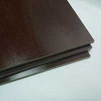 Feuille de tissu laminé phénolique de résistance à la corrosion en stock industrie chimiqueTextolite plaque taille personnalisée