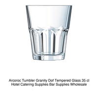 Verre Granity DOF 35 cl Trempé Arcoroc H 10,7 cm Ø 9,2 cm