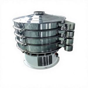 Tamis vibrant rotatif en acier modèle 600-1800 mm pour le tamisage de poudres et granulés, utilisé pour l'agriculture, l'exploitation minière, la construction et la traitement des minerais - Product Image 2