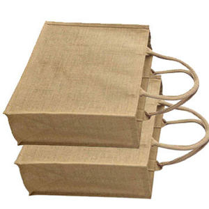 Sacs de courses en toile de jute recyclable, imprimés sur mesure avec logo, fabriqués en Inde, Bengale-Occidental - Product Image 2