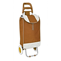 Vente en gros de mini chariot personnalisé pas cher chariot extérieur pliable Oxford imperméable chariot chariot à légumes sac