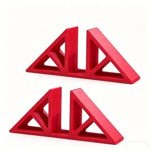 <span class=keywords><strong>Supporto</strong></span> triangolare cavo ispessito stampato in 3D. Elevata capacità di carico. <span class=keywords><strong>Supporto</strong></span> per Scaffale in Plastica Triangolare - Product Image 1