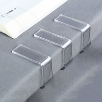 Grandes pinces transparentes pour nappes, pinces en plastique pour nappes, pinces de fixation pour housses de table pour fêtes et pique-niques