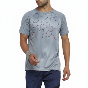 Venta caliente cómodo y transpirable hombres sublimación camiseta fábrica precio al por mayor hombres sublimación camiseta - Product Image 1