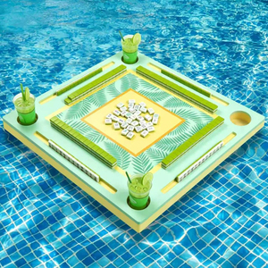 EVA Mahjong <b>table</b> topper with slots Custom Logo EVA Mahjong <b>Table</b> <b>Cover</b> <b>Waterproof</b> Tray Wholesale Lightweight Noise Reduction - Product Image 5